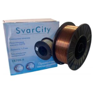 SvarCity ER 70S-6 (Св08Г2С) 1,2 мм по 15 кг